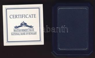 1998. 2000Ft Ag "Eötvös Lóránd" T:PP Csak 3000db! Eredeti díszdobozban, tanúsítvánnyal!