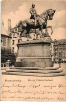 Braunschweig, Herzog Wilhelm Denkmal / monument