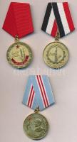 Dél-Jemen ~1960-1980. 3db klf katonai kitüntetés, mindhárom mellszalaggal, közte 20 éves katonai szolgálat T:1- South Yemen ~1960-1980. 3pcs of diff military decorations, all three with ribbons, including 20 Years of Military Service C:AU