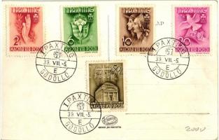 1939 Gödöllő, Leány-Jamboree, cserkész lányok, So. Stpl