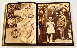 1935 In memoriam Koningin Astrid (1905-1935), belga királyné halála alkalmából kiadott emléklapok egybe kötve