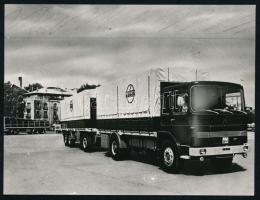 RÁBA teherautók, 2 db fotó, utólagos előhívás, 9x12 cm