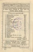 1938. "MOVE" repülő tárgysorsjáték (2x) egymásutáni sorszámmal!