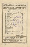 1938. "MOVE" repülő tárgysorsjáték (2x) egymásutáni sorszámmal!