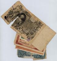 Vegyes: 11db-os papírpénz tétel, közte Magyarország 1919. 20K, Orosz Birodalom 1898. 1R, Albánia 196...