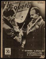 1945-1948 Vegyes újság és újságkivágás tétel (Képes Figyelő, Igaz Szó, Magyar Nap), 5 db