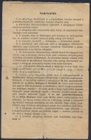 1944. "M.Kir.Postatakarékpénztár" zálogjegye