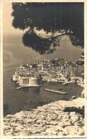 9 db RÉGI horvát városképes lap / 9 pre-1945 Croatian town-view postcards
