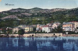 9 db RÉGI horvát városképes lap / 9 pre-1945 Croatian town-view postcards