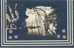 9 db RÉGI motívumlap, katonai, hadihajós, folklór / 9 pre-1945 motive postcards, military, warships,...