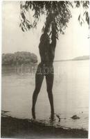 Erotic nude ladies - 3 modern photo postcards