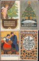 cca 1927-1957 A Kner Nyomda vegyes kiadványai, 14 db