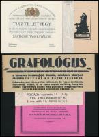 Vegyes reklámnyomtatvány tétel (Paprika Szeged, Könyvet az ifjúságnak, Orsz. Magyar Iparművészeti Tá...