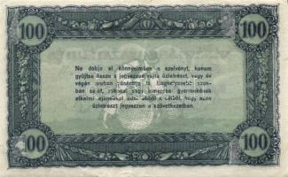 1920-as évek eleje 100K vásárlási visszatérítés lila "Makó-Rákosi Első fogy. és ért..." bé...