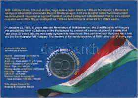 2006. 50Ft "1956-os forradalom 50. évfordulója" elsőnapi veret emléklapon T:1