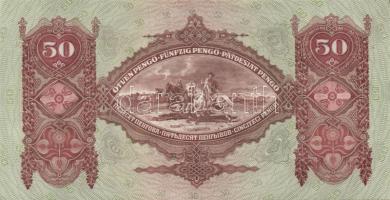 1932. 50P (6x) benne közeli ugrású sorszámok T:I