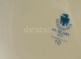 Holloházi Erika mintás váza, matricás, jelzett, hibátlan, m: 24,5 cm, d:11,5 cm