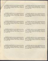 Kis hagyaték tétel 1936. Takarékbetétköny +  + 1942. Államadóssági kötvény 50P + 100P-ről, szelvénye...
