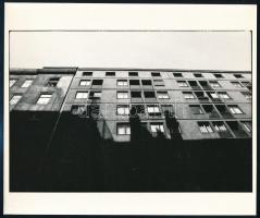 cca 1978 A kortárs magyar fotóművészet avantgarde korszakából 4 db vintage fotó, három jelzett, 23x1...