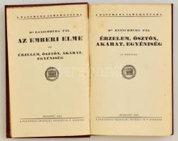 Dr. Ranschburg Pál: Az emberi elme I. II. kötet Az értelem. Érzelem, ösztön, akarat, egyéniség. Pant...