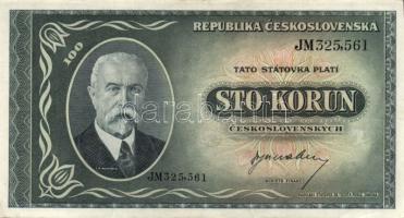 Csehszlovákia 1945. 100K T:II