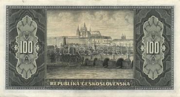 Csehszlovákia 1945. 100K T:II