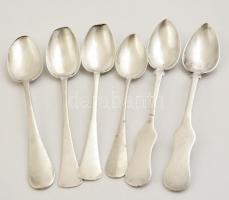 Ezüst (Ag.) evőeszközök, összesen:21 db, nettó:1452 g