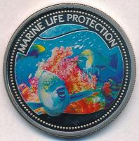 Palau 2006. 1$ Cu-Ni Tengeri élet védelme multicolor T:PP  Palau 2006. 1 Dollar Cu-Ni Marine-life Protection multicolor C:PP