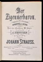 Schnitzer - Strauss: Der Zigeunerbaron. Operette in 3 Acten. Klavierauszug mit Text. Leipzig - Brüss...