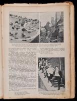 1931 az Új Idők 37.évf. második félév lapszámai, egybekötve, kissé megviselt félvászon kötésben, mel...