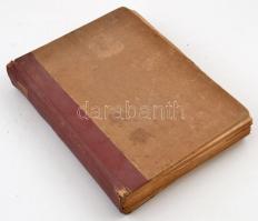 1931 az Új Idők 37.évf. második félév lapszámai, egybekötve, kissé megviselt félvászon kötésben, mel...