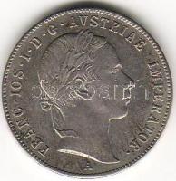 Österreich, 1853A, 20 Kreuzer, Silber, J.294, Erh.:vz/st , kiváló/verdefényes