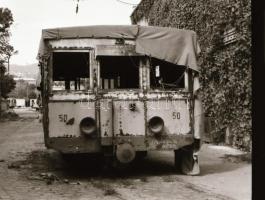 1990 Régi fogaskerekű kocsi felújítás előtti állapota, 30 db szabadon felhasználható vintage negatív...