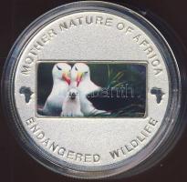 Malawi 2004. 10K Ag multicolor "Veszélyeztetett állatvilág - madár" T:PP