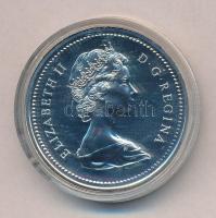 Kanada 1975. 1$ Ag "Calgary" lezárt kapszulában T:P
Canada 1975. 1 Dollar Ag "Calgar...