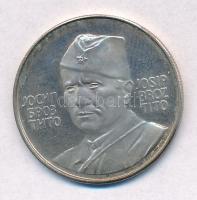 Jugoszlávia 1973. Tito Ag emlékérem (7,97g/0.925/28mm) T:2 (PP) Yugoslavia 1973. Tito Ag medallion (7,97g/0.925/28mm) C:XF (PP)