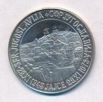 Jugoszlávia 1973. "Tito" Ag emlékérem (7,97g/0.925/28mm) T:2 (PP)
Yugoslavia 1973. "...