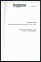 1998 II. Erzsébet királynő az epsomi derbyn, sajtófotó, hátulján feliratozva, 25×17 cm
