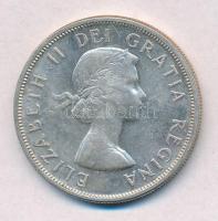 Kanada 1959. 1$ Ag II. Erzsébet T:2,2- Canada 1959. 1 Dollar Ag Elizabeth II C:XF,VF