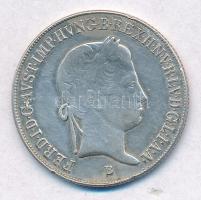 1848B 20kr Ag "V. Ferdinánd" T:2,2- patina, juszt. 
Adamo B5