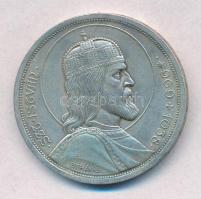 1938. 5P Ag "Szent István" T:2 apró ph. 
Adamo P8.1
