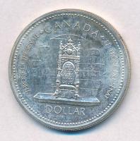 Kanada 1977. 1$ Ag "II. Erzsébet / Ezüstjubileum" T:2 ph.
Canada 1977. 1 Dollar Ag "...