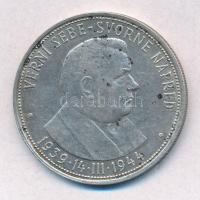 Szlovákia 1944. 50K Ag "Függetlenség 5. évfordulója" T:2 kis patina
Slovakia 1944. 50 Kor...
