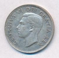Kanada 1951. 50c Ag VI. György T:2 Canada 1951. 50 Cents Ag George VI C:XF
