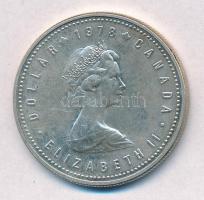 Kanada 1978. 1$ Ag "Nemzetközösségi Játékok Edmonton" T:2
Canada 1978. 1 Dollar Ag "...