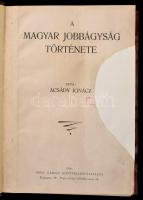 Acsády Ignác: A magyar jobbágyság története. Bp., 1908, Grill Károly. Átkötött félvászon-kötés, javított címlappal, intézményi bélyegzővel.