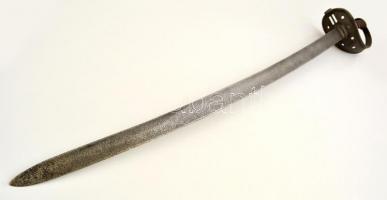 XIX. sz. Nehézlovassági kard / Heavy cavalry sword 100 cm