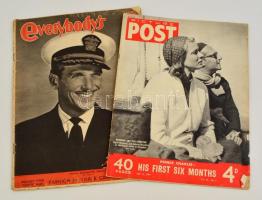 1949 2 db külföldi angol nyelvű újság: Everybodys és Picture Post