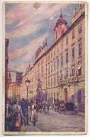 Budapest - 8 db régi városképes lap