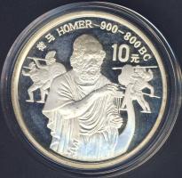 Kína 1990. 10Y Ag "Homérosz" T:PP